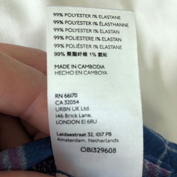 Plaid colorful skater skirt - Picture 5 of 5